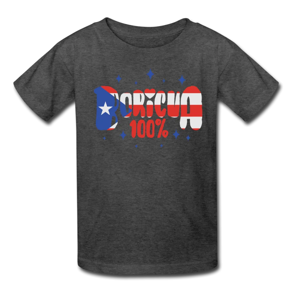 100% Boricua Kids' T-Shirt