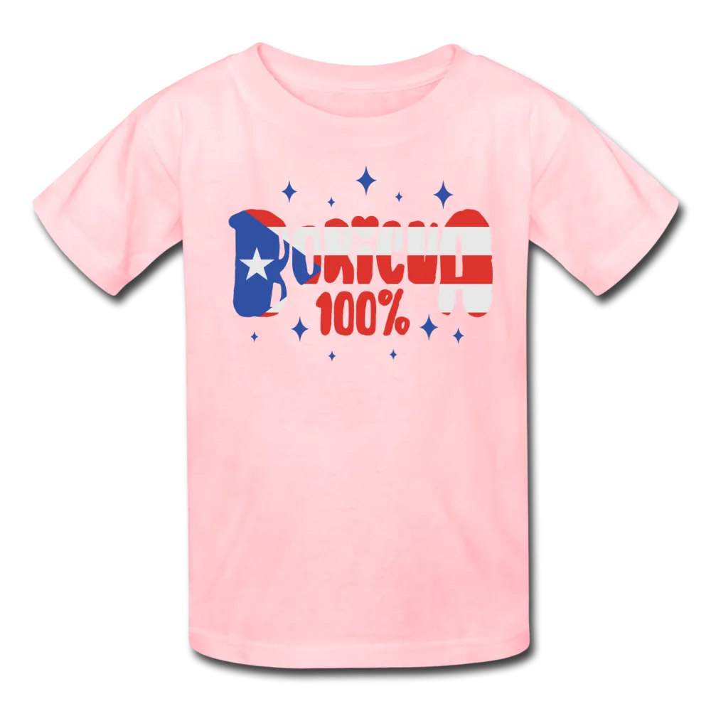 100% Boricua Kids' T-Shirt