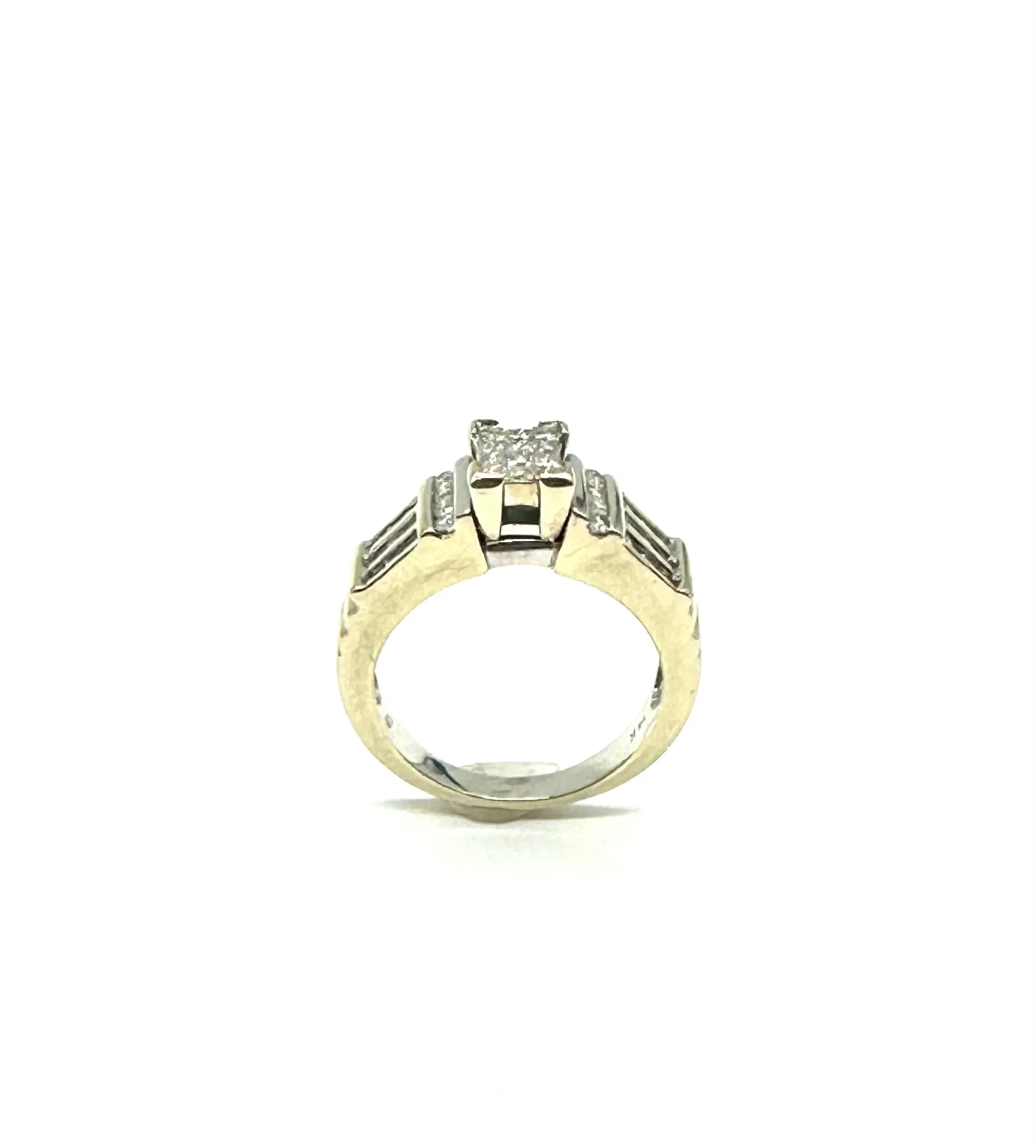 3/4 Ctw Quad Set Diamond Ring