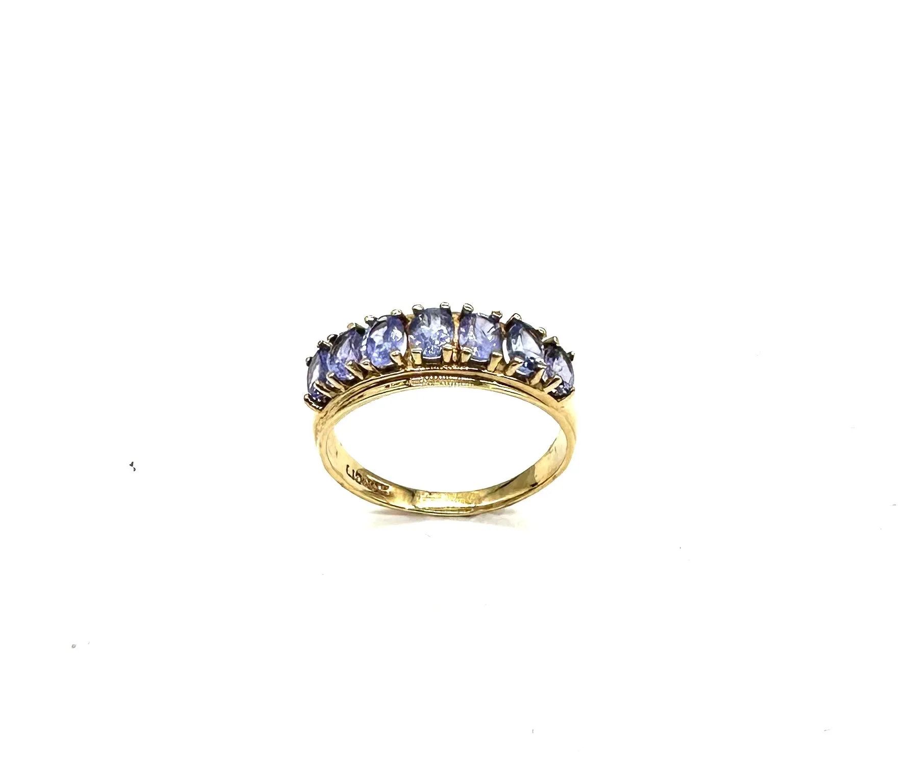 7 Stone Tanzanite Band