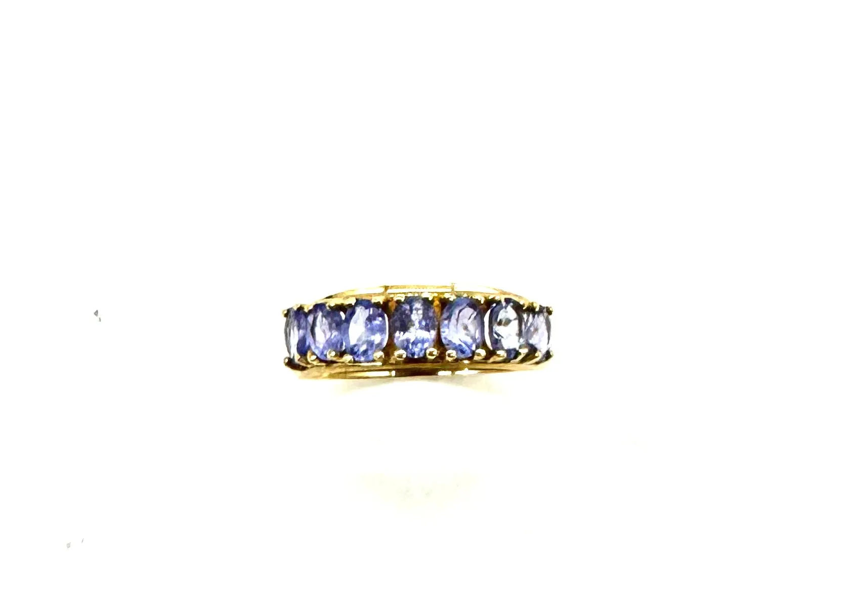 7 Stone Tanzanite Band