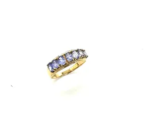 7 Stone Tanzanite Band