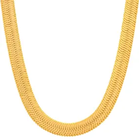 7mm Herringbone Chain Necklace