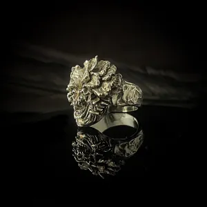 925 Sterling Silver Clicker Ring