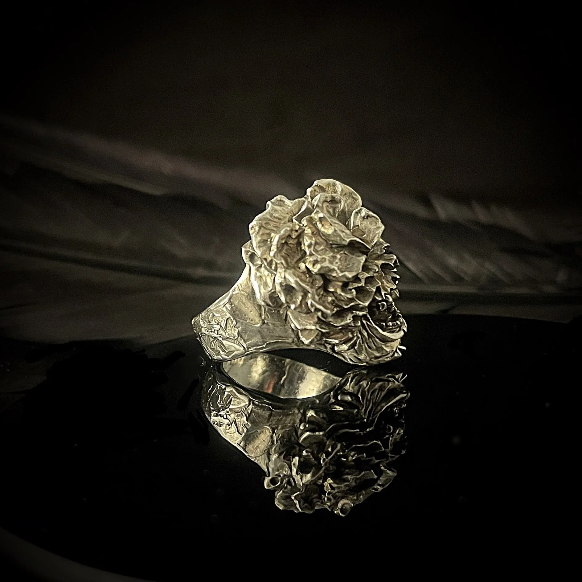 925 Sterling Silver Clicker Ring