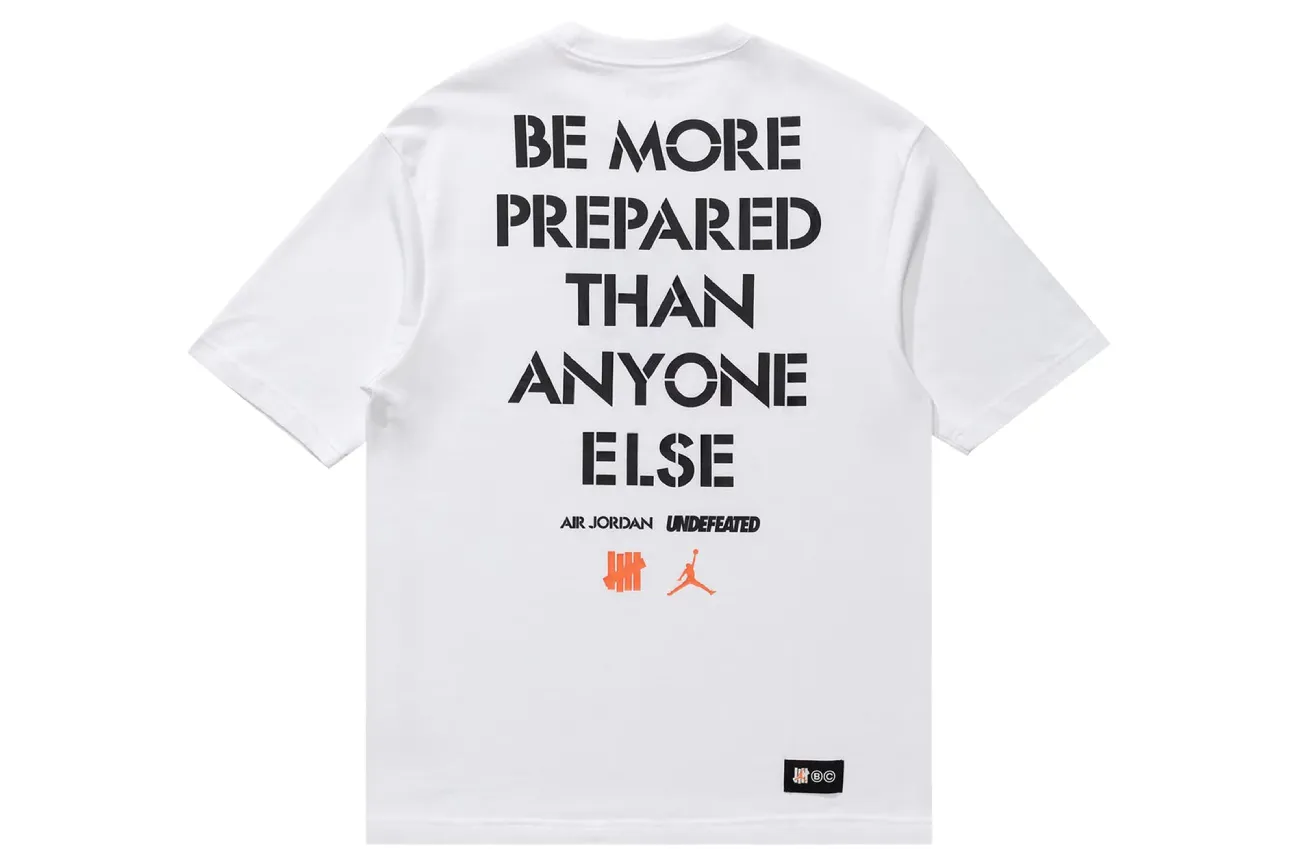 Air Jordan x UNDEFEATED Strikes T-Shirt 'White'