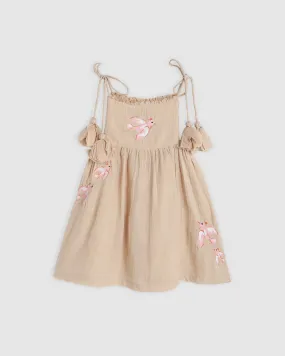 Angela Dress - Maple Sugar Birds