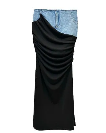 ANTINEA Sexy Jean Bodycon Set