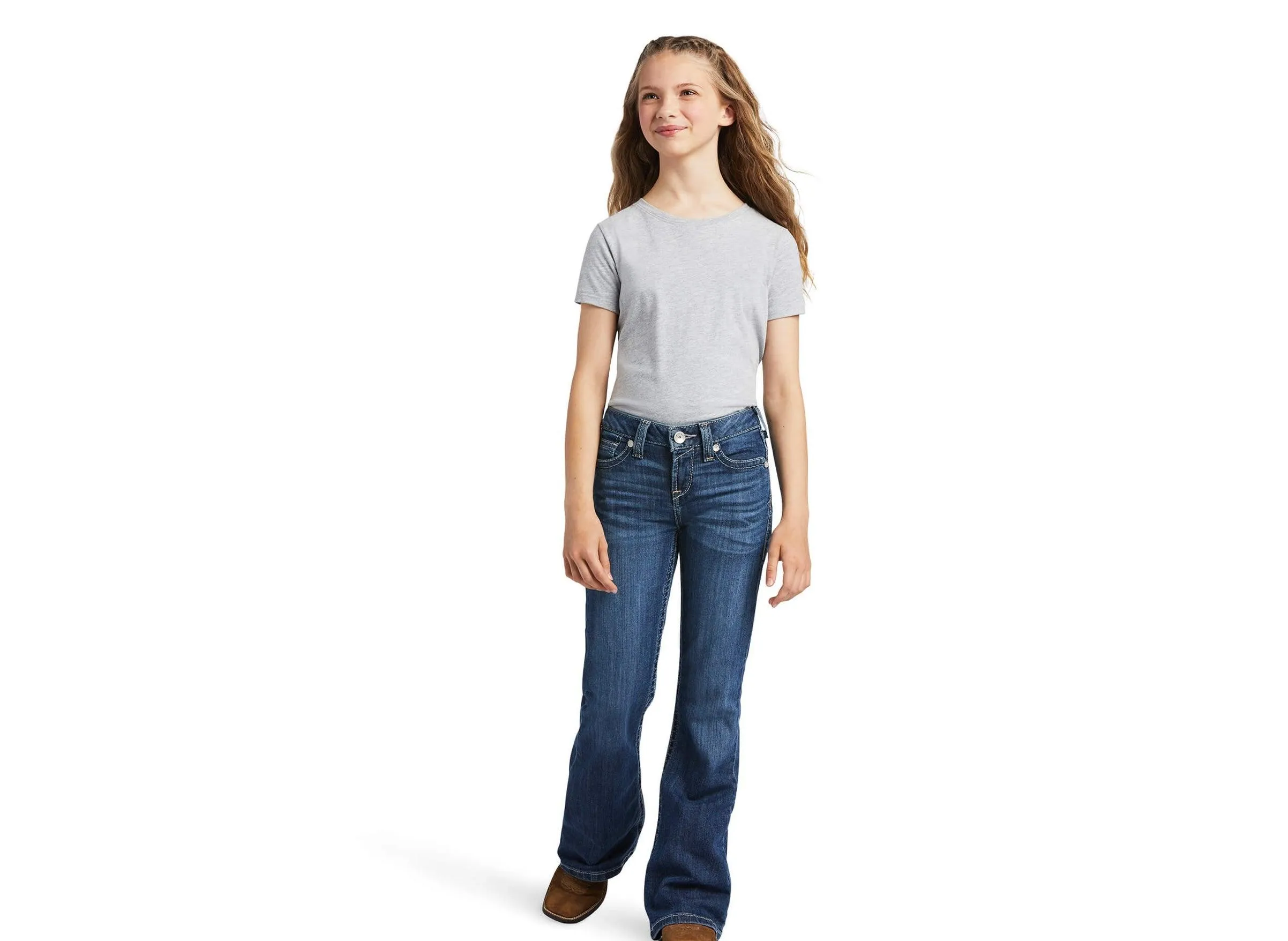 Ariat Girl's REAL Darlene Boot Cut Stretch Fit Jeans 10039857