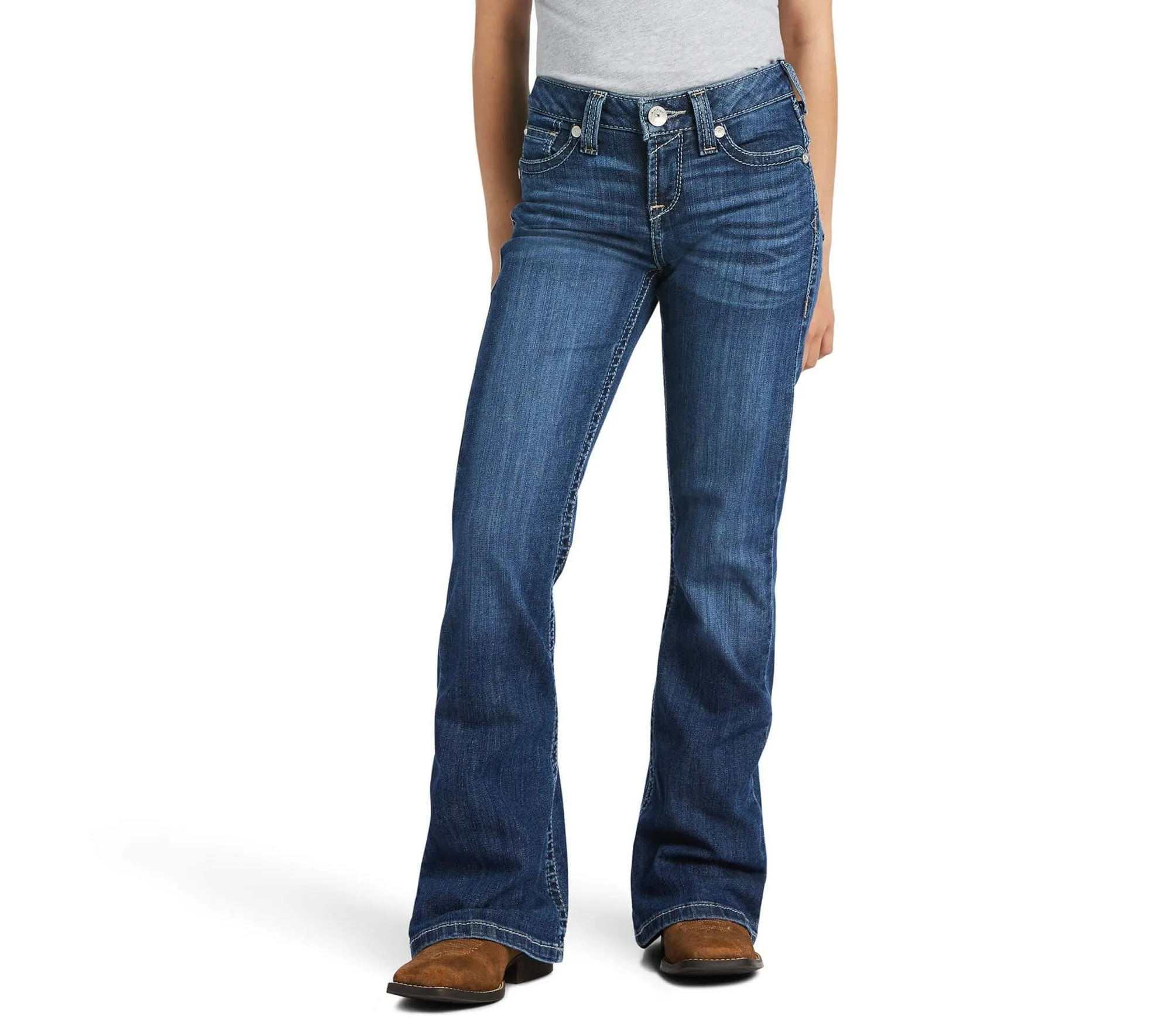 Ariat Girl's REAL Darlene Boot Cut Stretch Fit Jeans 10039857