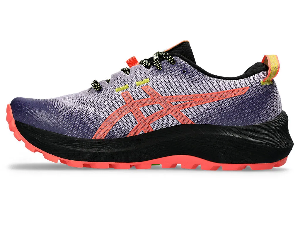 Asics Gel Trabuco 12 (B Width) - Ash Rock/Sun Coral (Womens)