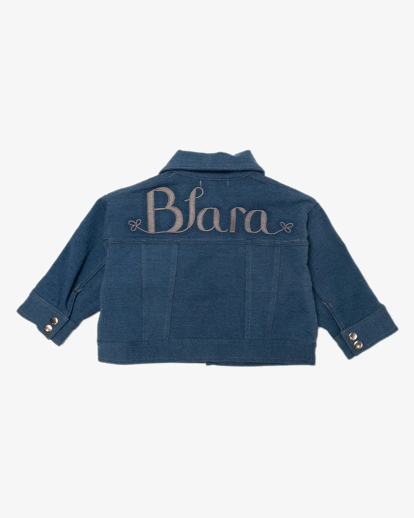 Blara Cropped Denim Jacket