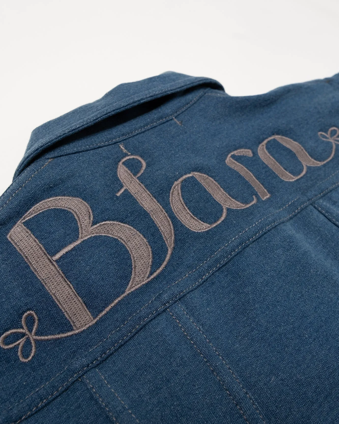 Blara Cropped Denim Jacket