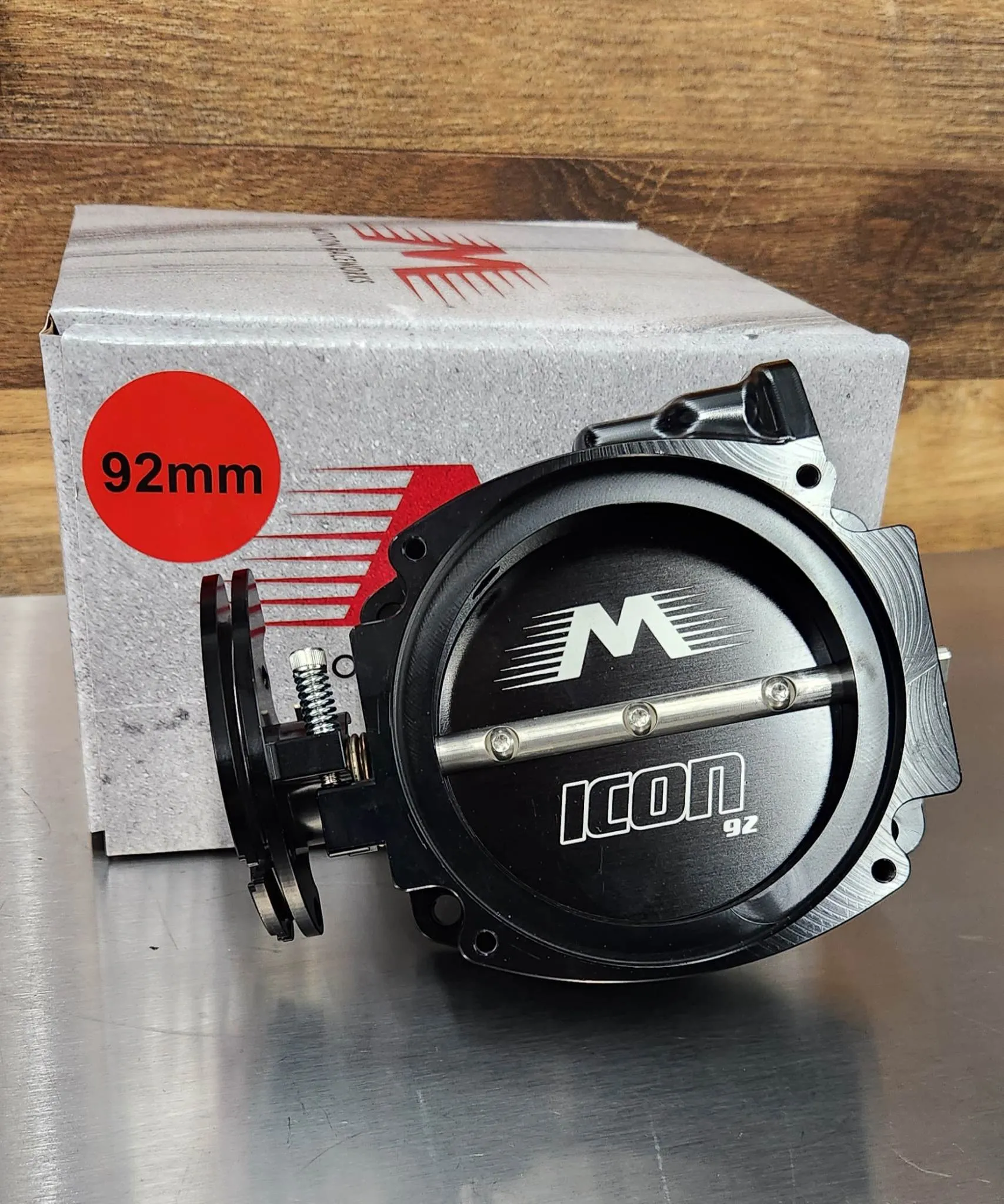 BLEM Motion Raceworks ICON 92mm /95mm Interchangeable Throttle Body 10-130BLK-BLEM