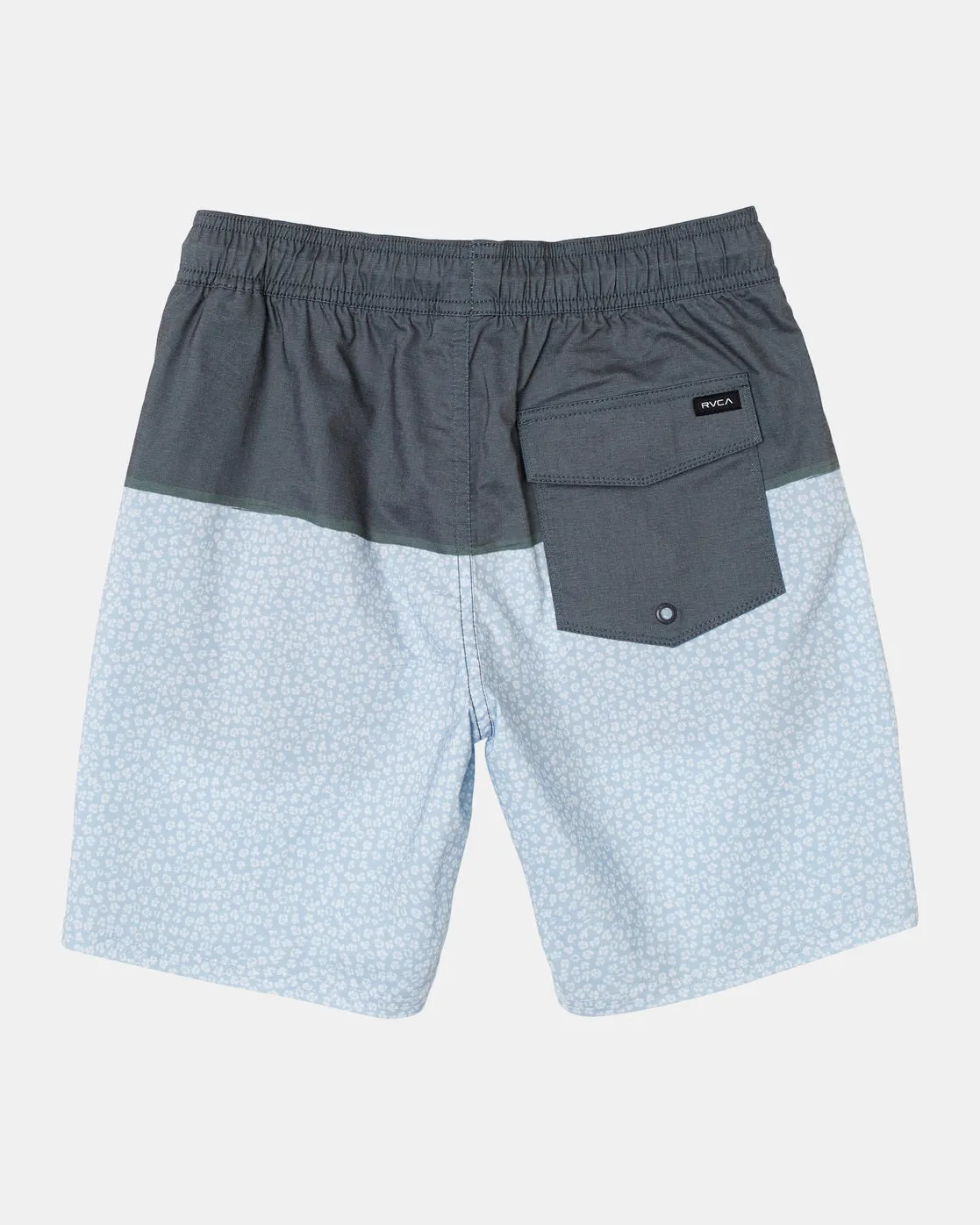 Boys County Elastic Waist Boardshorts 16" - Garage Blue