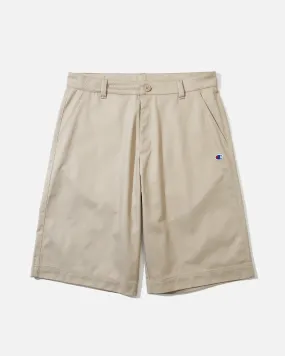 Cargo Bermuda Shorts - Beige