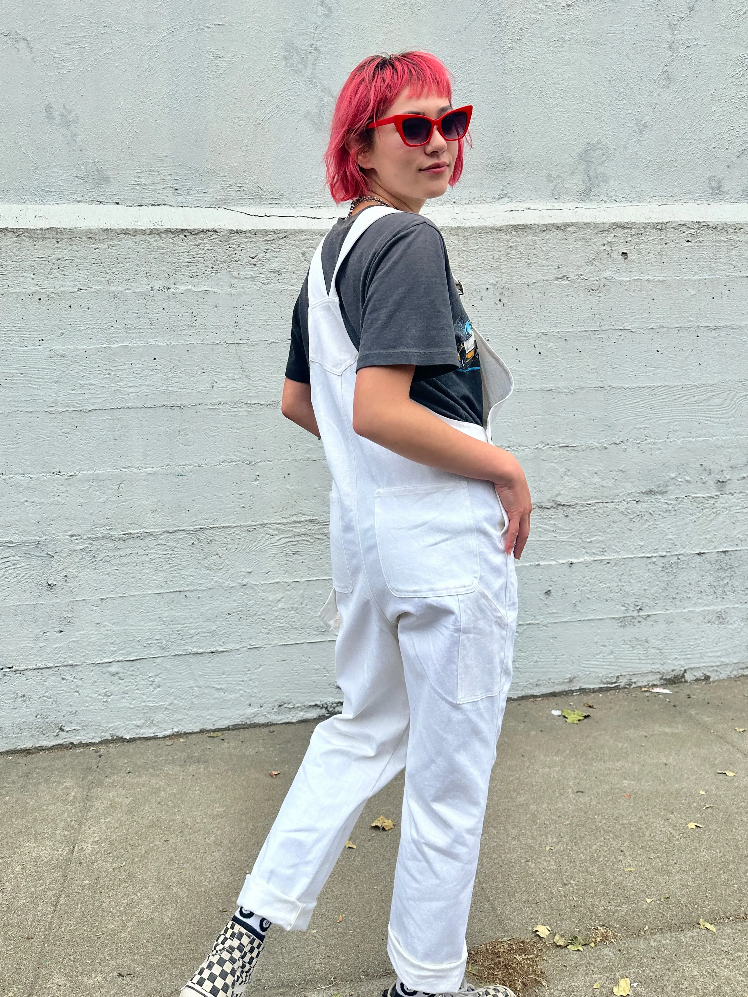 Carpenter Overall White