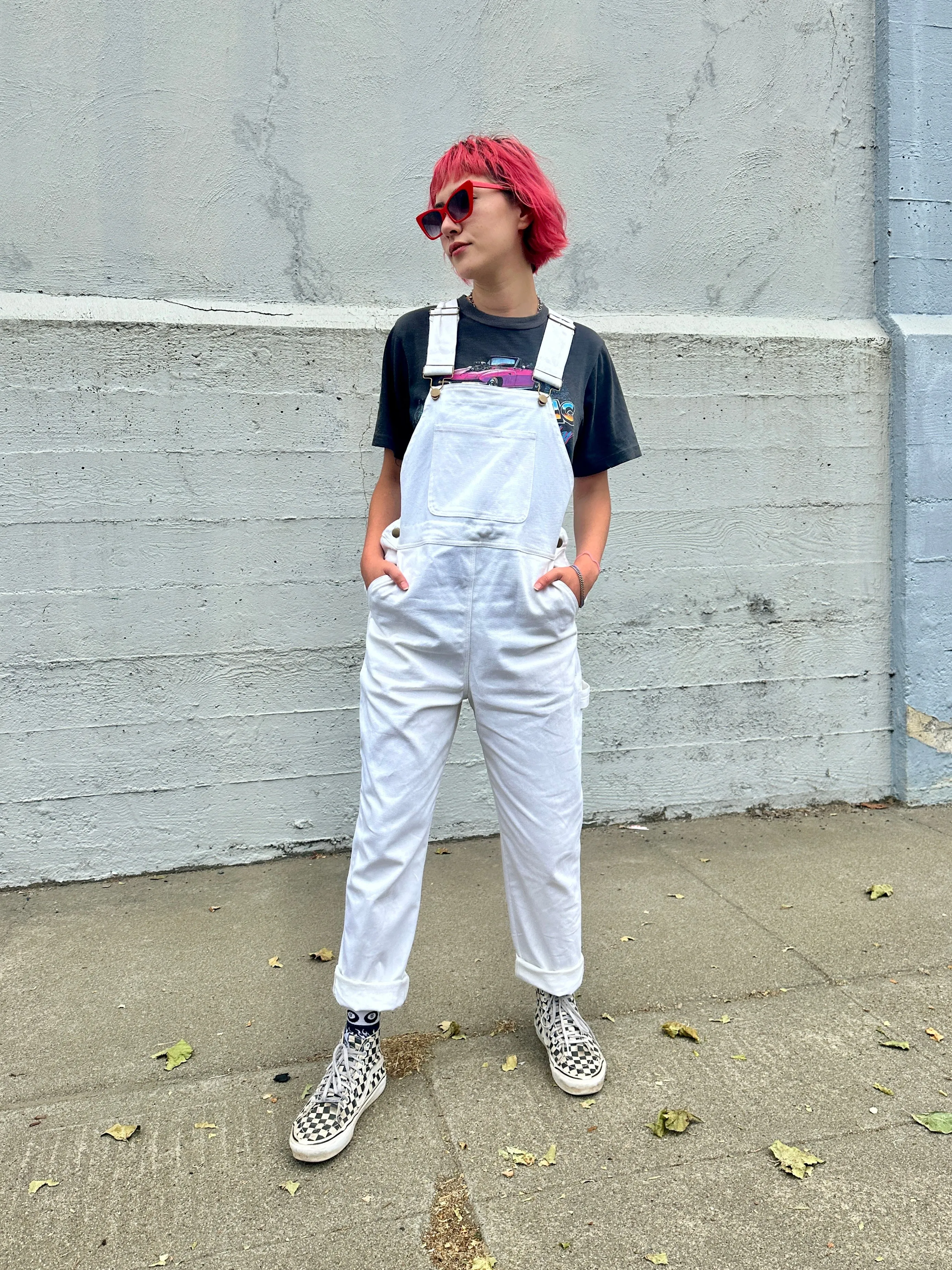 Carpenter Overall White