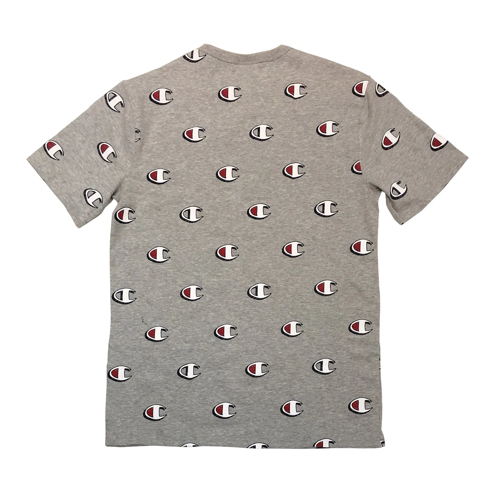 CHAMPION LIFE SCRIBBLE LOGO TEE (Grey)