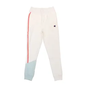 CHAMPION LIFE WOMAN'S COLOR BLOCK JOGGER (White)