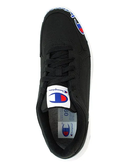 CHAMPION MEN'S SUPER C COURT LOW SNEAKERS BLACK