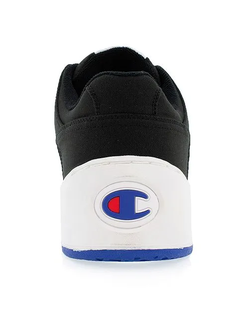 CHAMPION MEN'S SUPER C COURT LOW SNEAKERS BLACK