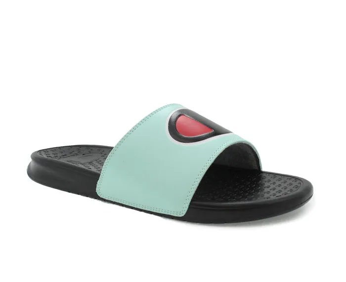 Champion Superslide Black & Waterfall Green Slides