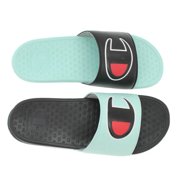 Champion Superslide Black & Waterfall Green Slides