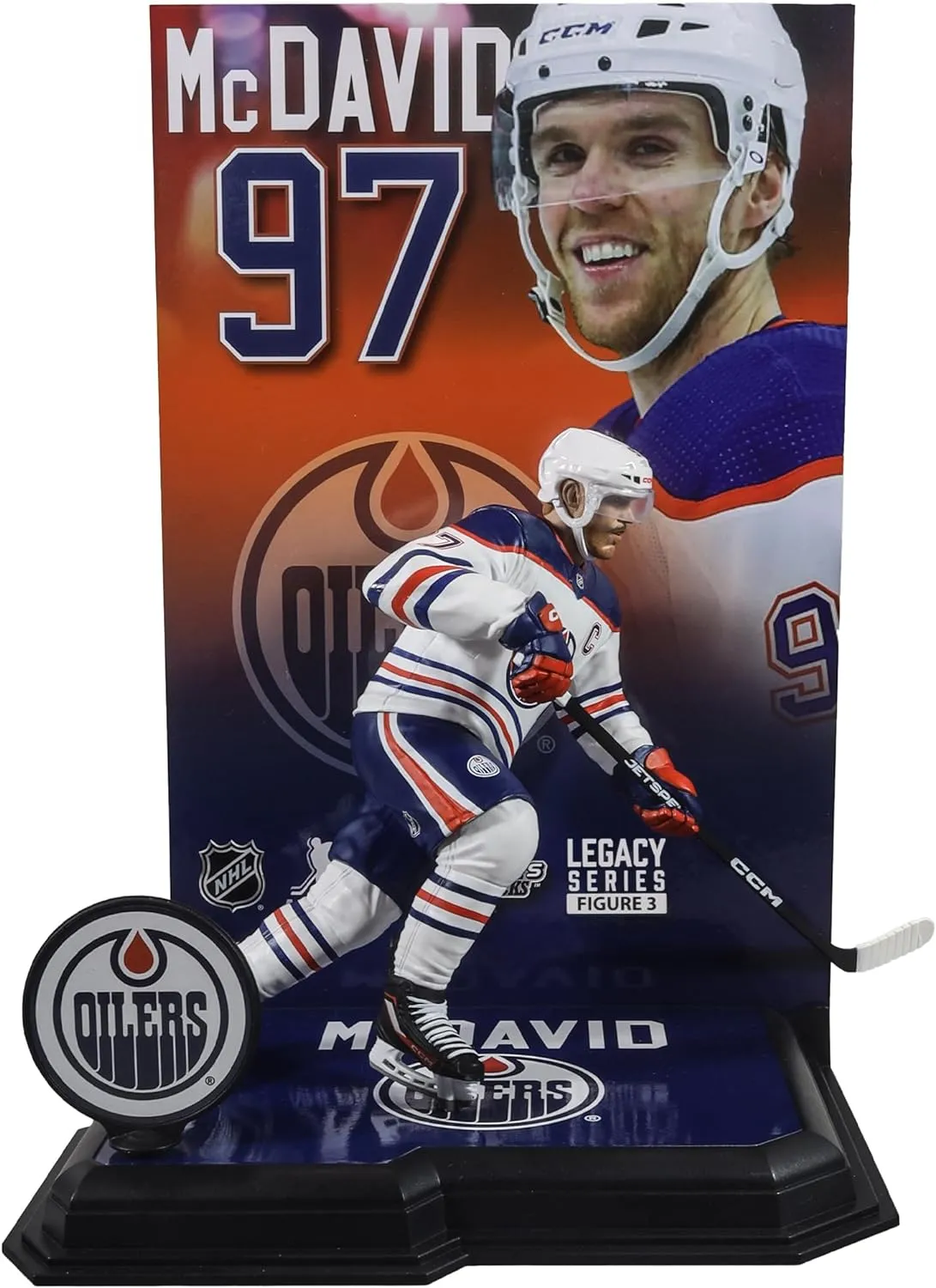 Connor McDavid Edmonton Oilers McFarlane’s SportsPicks NHL Legacy Series Figure #3