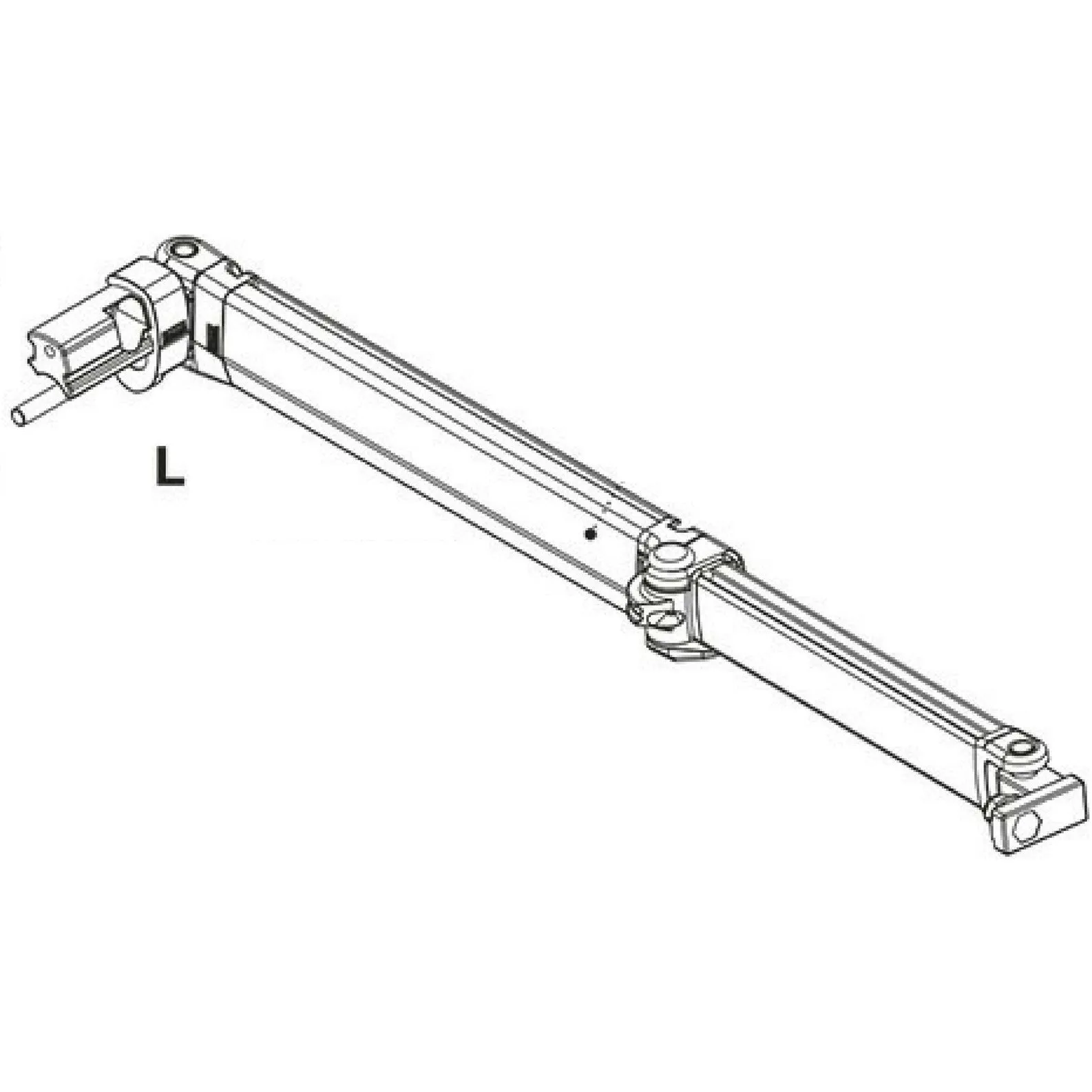 Fiamma F45S L/H Arm