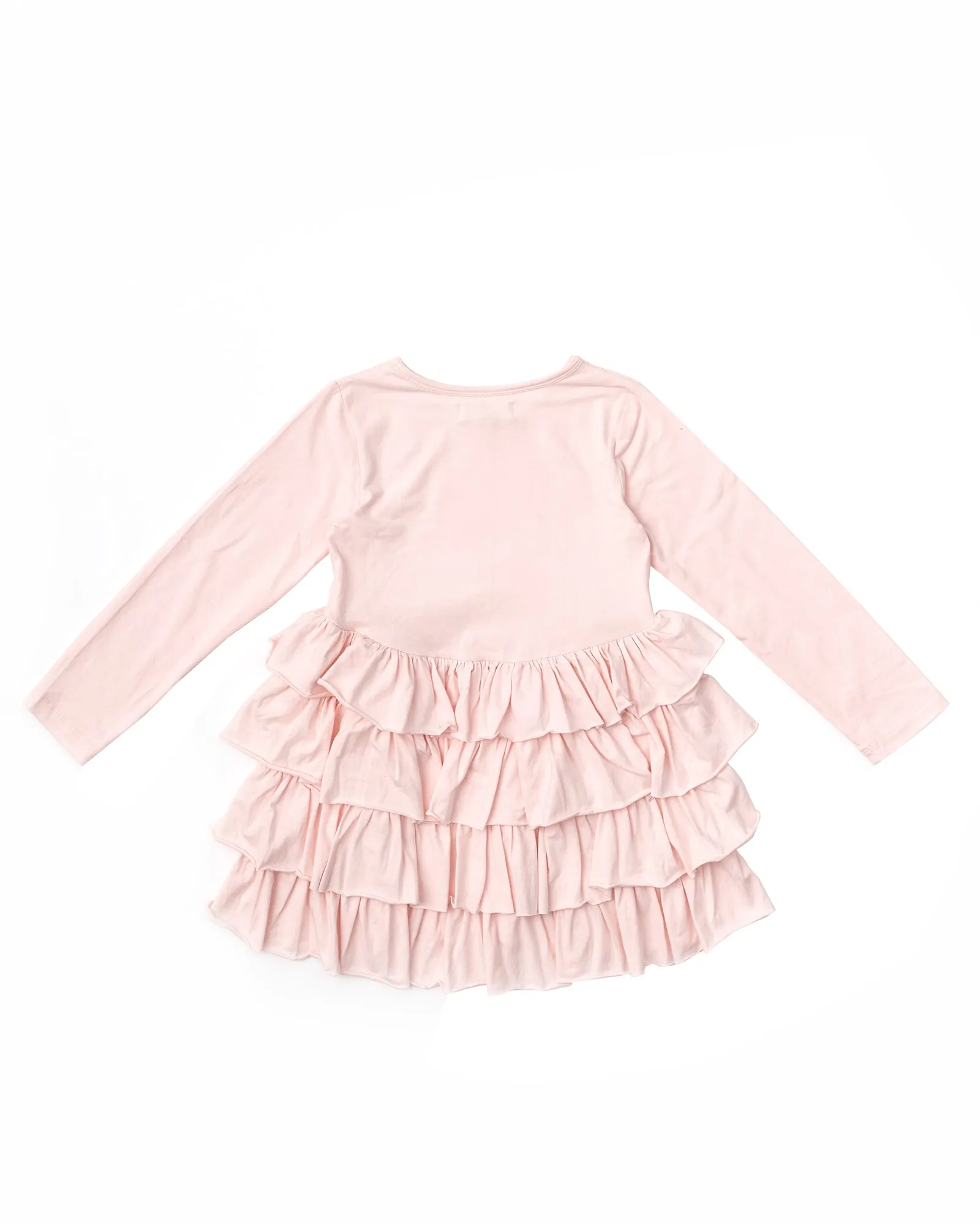 Florence Bustle Dress - Pink