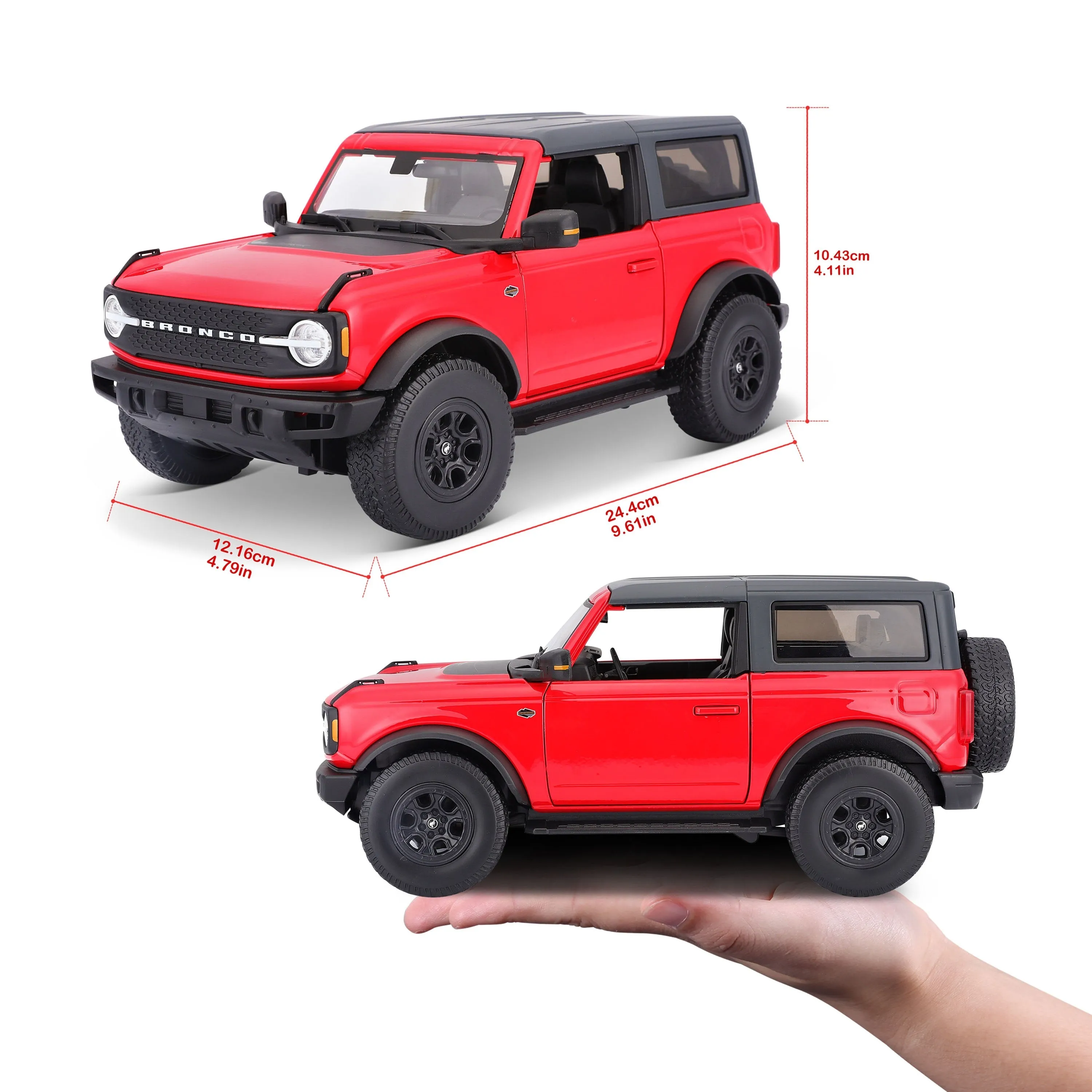 Ford Bronco 1:18 SE 2018 Wildtrak 2 Door