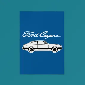 Ford Capri A3 Tin Sign