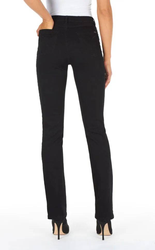 French Dressing Jeans Olivia Straight Leg (Black, Delight)