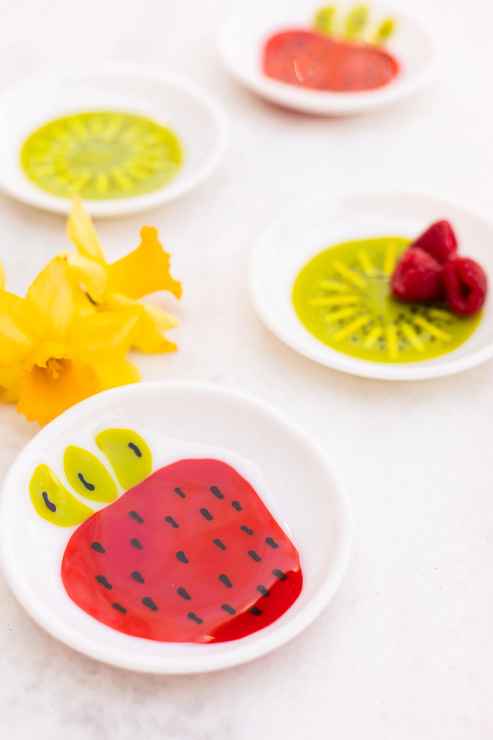 Fruit Appetizer Plates- Set of 2