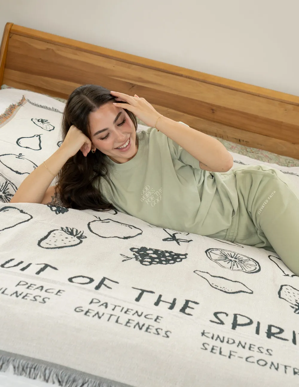 Fruit of the Spirit Throw Blanket