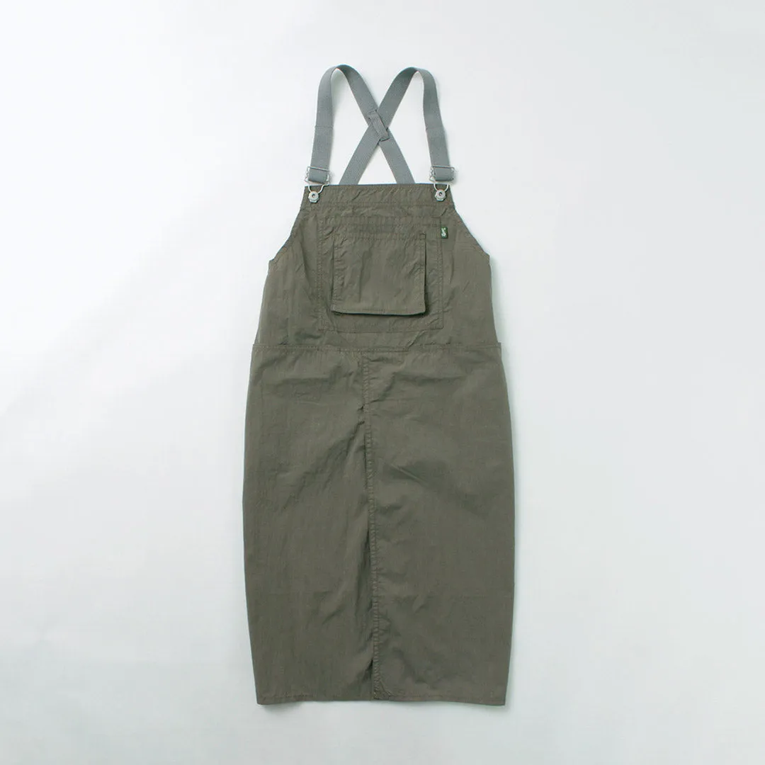 GARAGE GREEN WORKS / Danner Collaboration Cotton Nylon Buff Long Apron