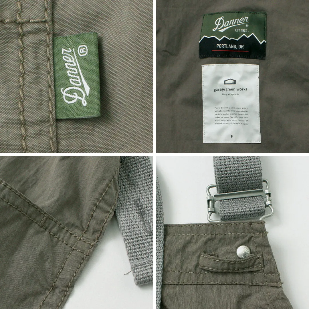 GARAGE GREEN WORKS / Danner Collaboration Cotton Nylon Buff Long Apron