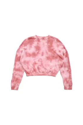 Garage - Tie Dye Crop Sweatshirt