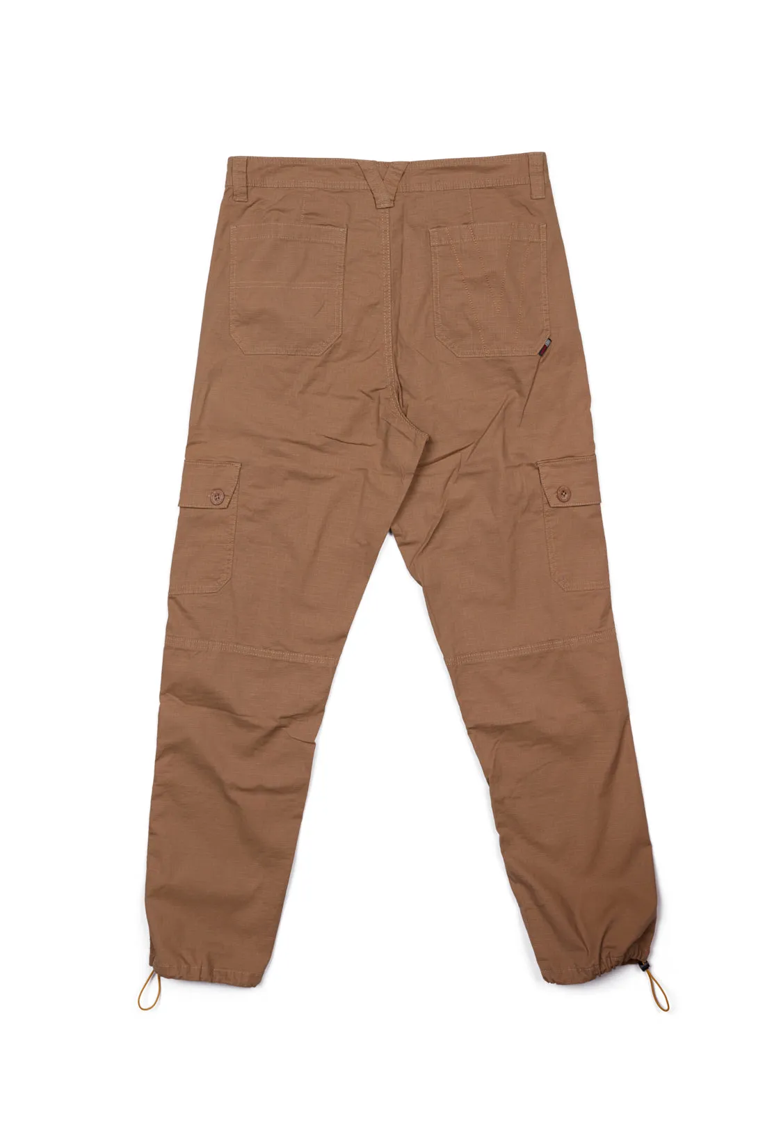 GELFAND - Cargo Straight Leg Ripstop Pant - Tan