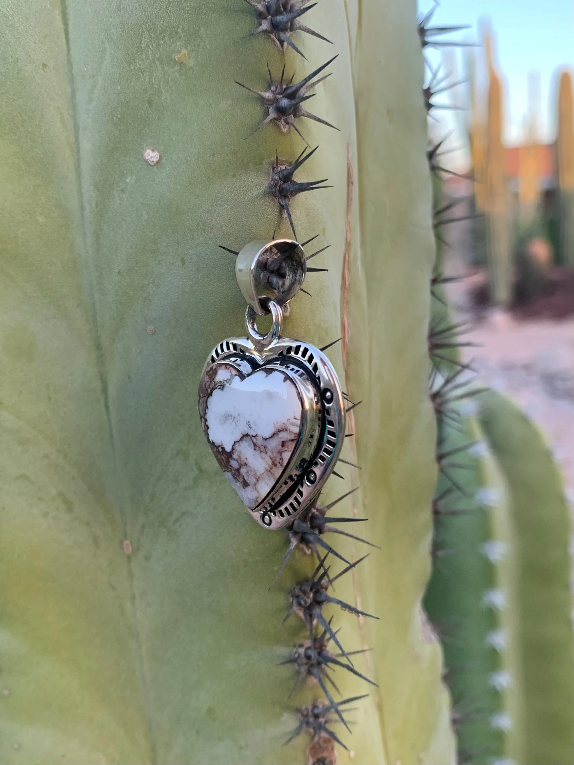 Heart of Wild Horse Pendant