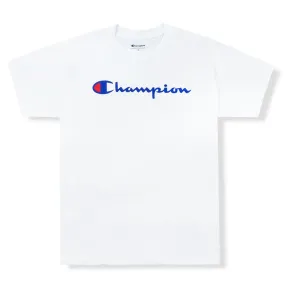 Heritage script Logo tee (White)