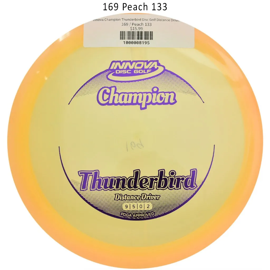 Innova Champion Thunderbird Disc Golf Distance Driver