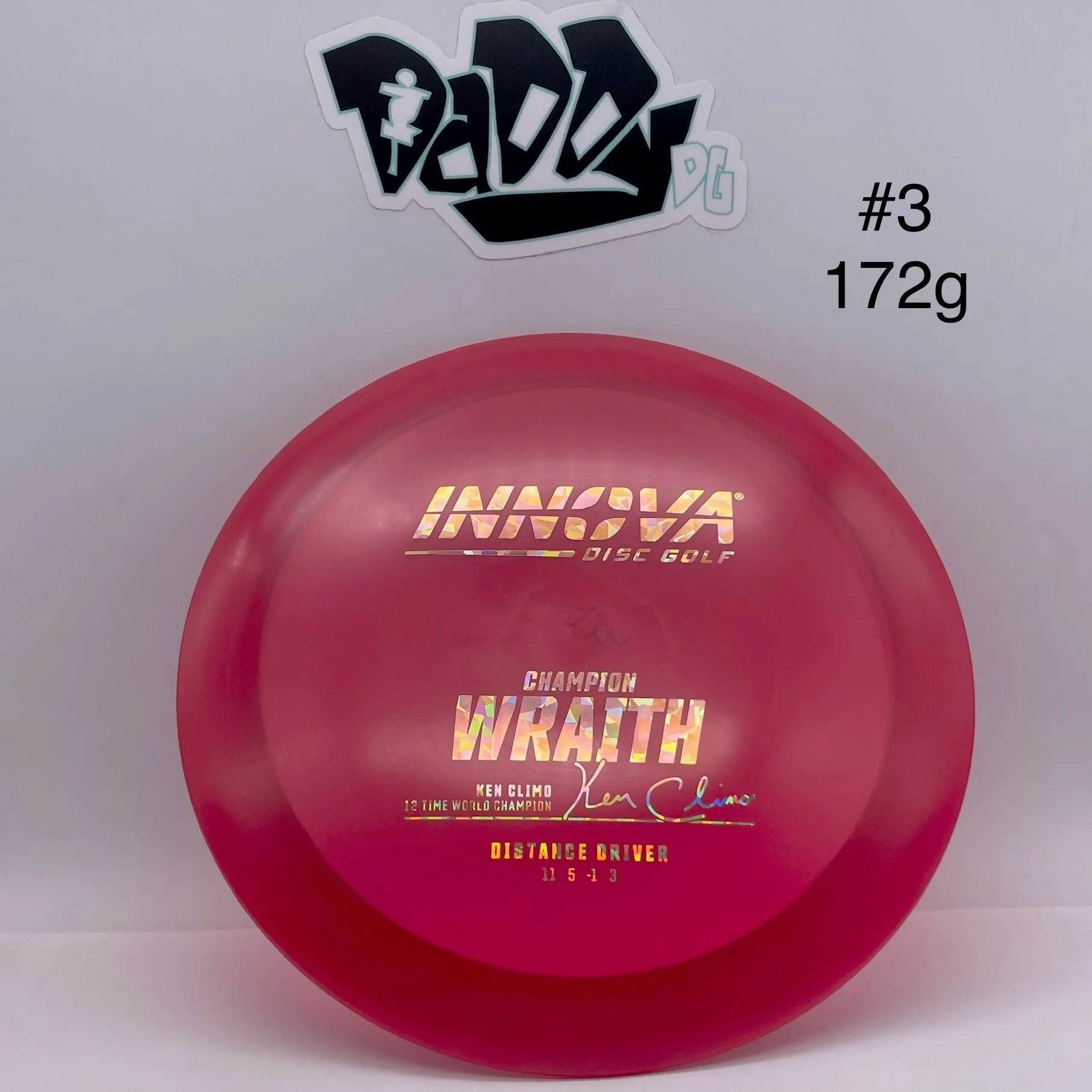 Innova Wraith Champion Distance Driver