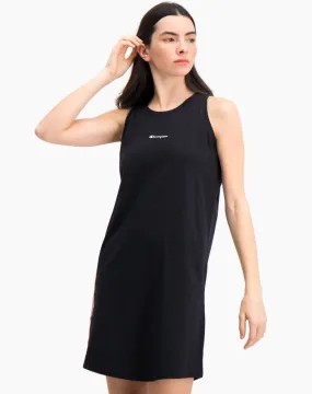 JACQUARD LOGO TAPE TANK DRESS