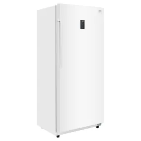 Kenmore 17 Cu. Ft. (480L) Convertible Upright Freezer/Refrigerator, Garage-Ready, Frost-Free, Digital Touch Controls, Quick Freeze, LED Interior Light, White, For Basement, Garage, Shed, Cottage