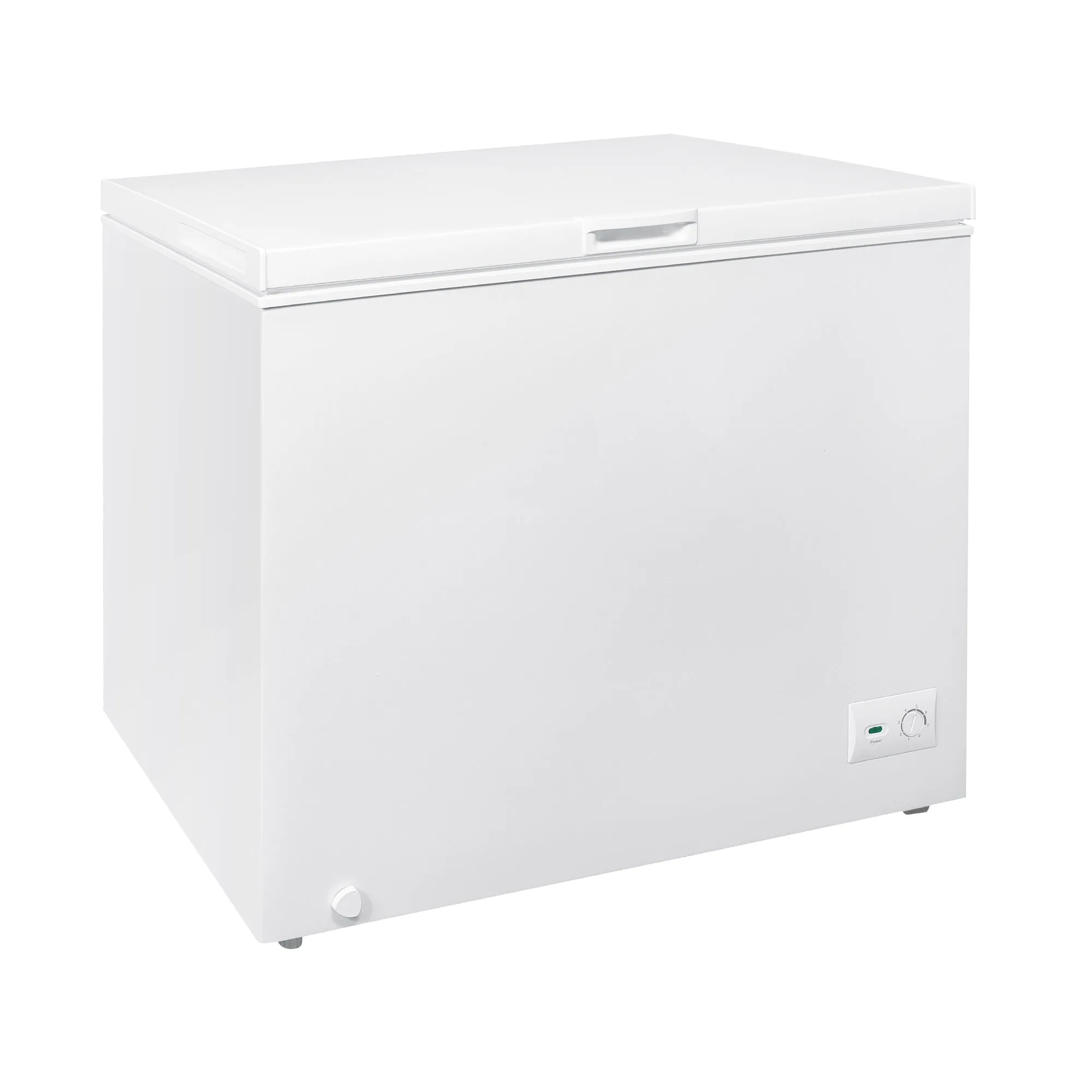 Kenmore 8.7 Cu. Ft. (246L) Garage-Ready Chest Freezer | Manual Defrost Deep Freeze | Balanced Hinge Stay-Open Lid | Storage Basket | External Thermostat Dial | White | Basement Garage Shed Cottage