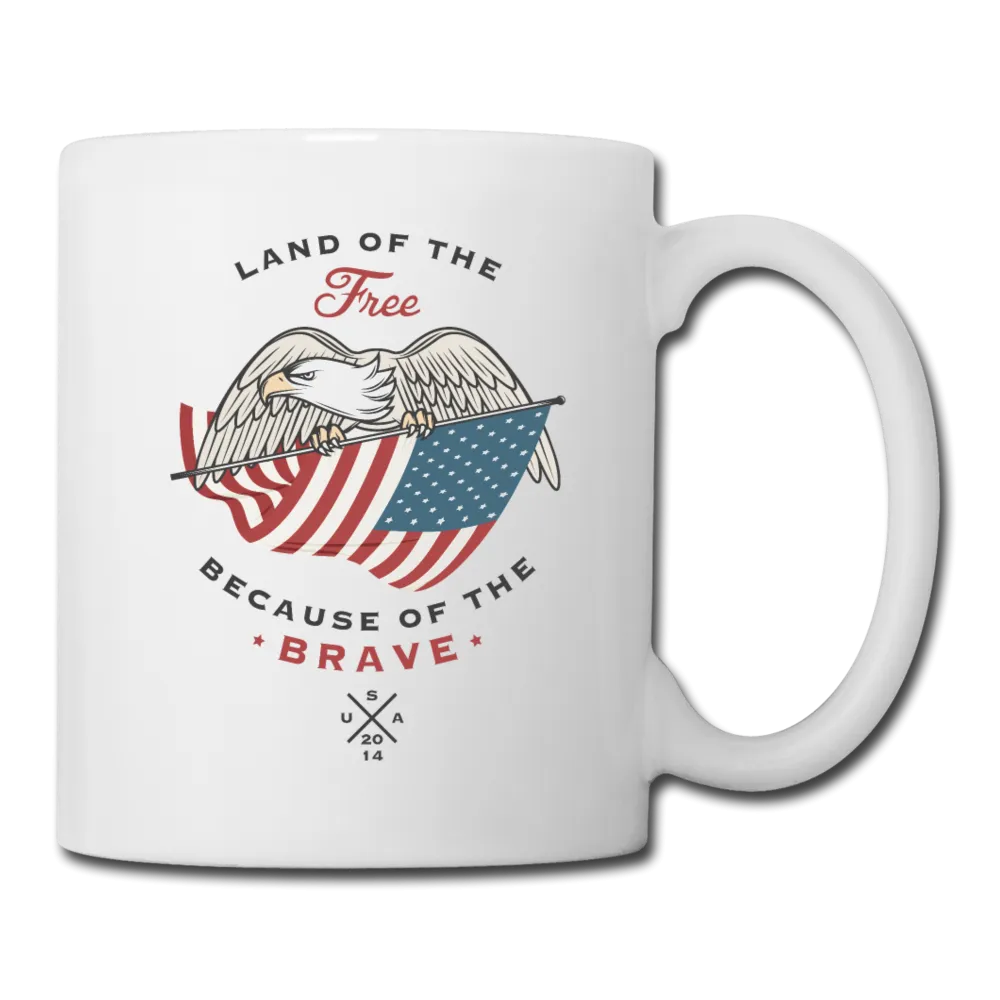 Land Of The Free Coffee Mug