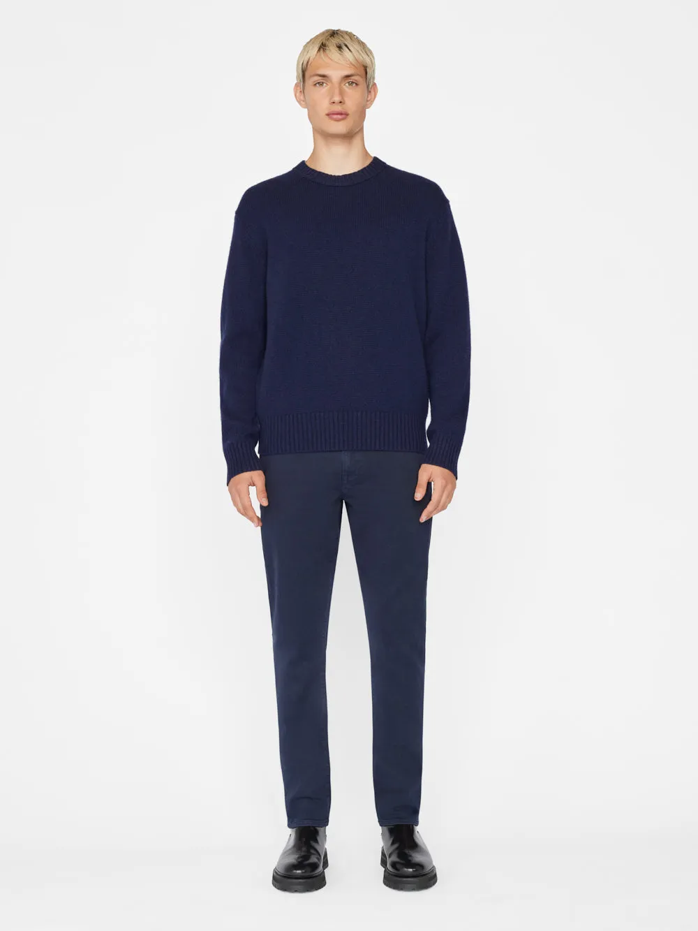 L'Homme Slim Twill -- Garage Navy