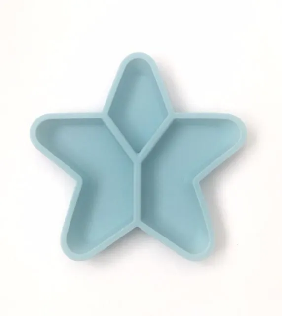 Little Woods Star Grazer Silicone Divided Plate